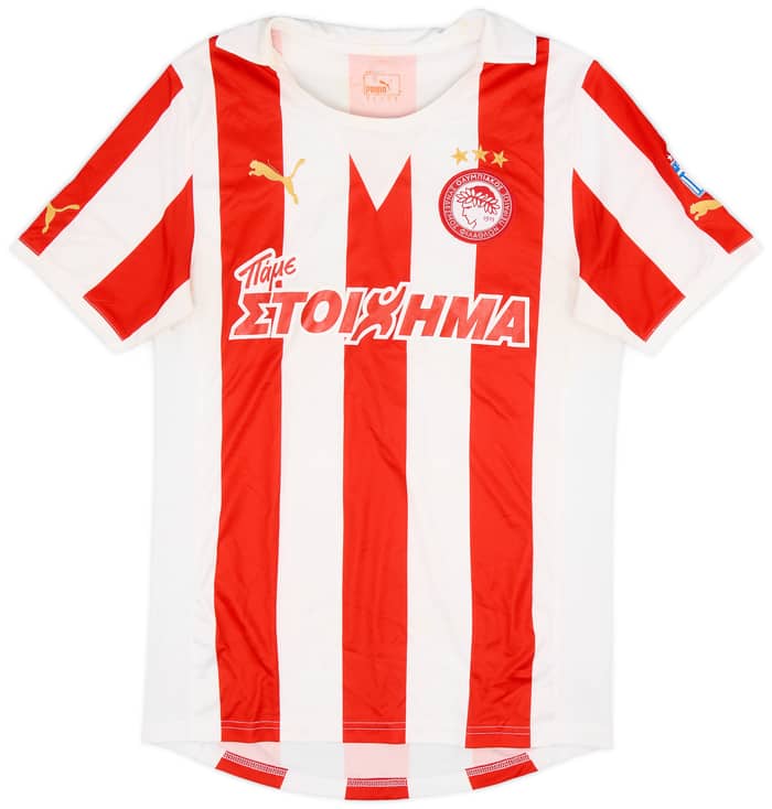 2011-12 Olympiakos Home Shirt Ibagaza #7 - 5/10 - (S)