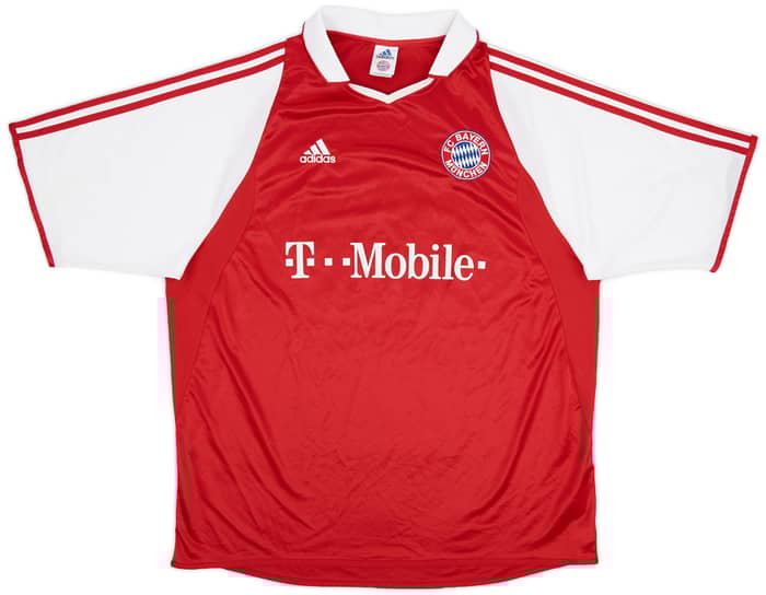 2003-04 Bayern Munich Home Shirt Salihamdzic #20 - 3/10 - (XL)