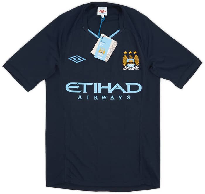 2010-12 Manchester City Away Shirt Kompany #4 (S)