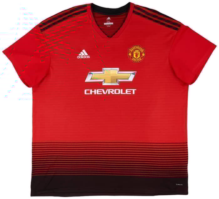 2018-19 Manchester United Home Shirt Rashford #10 - 7/10 - (XXL)