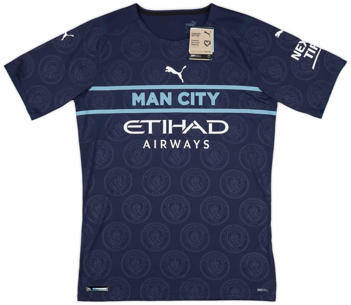 2021-22 Manchester City Authentic Third Shirt De Bruyne #17 (XXL)