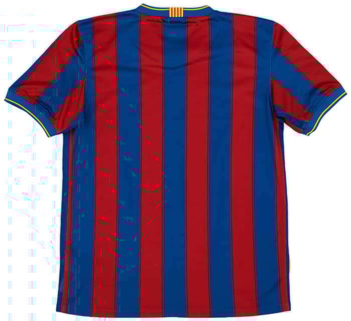 2009-10 Barcelona Home Shirt - 7/10 - (XL.Boys)