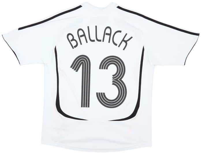 2005-07 Germany Home Shirt Ballack #13 - 8/10 - (XL.Boys)