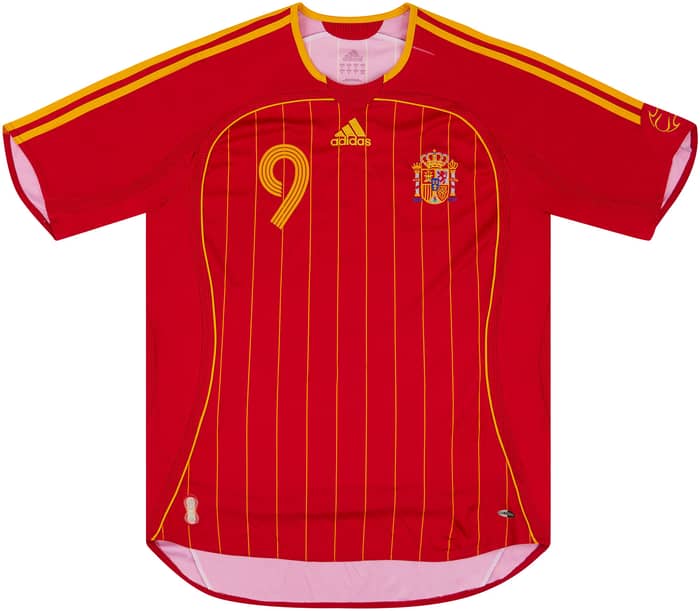 2006-08 Spain Home Shirt Torres #9