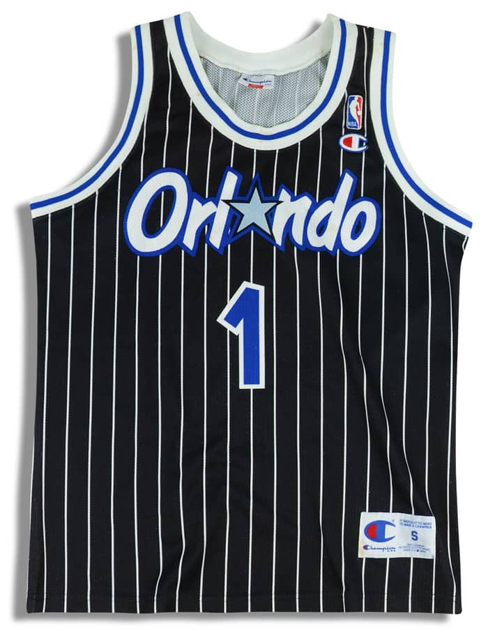 1993-94 Orlando Magic A. Hardaway #1 Champion Jersey (Away) S
