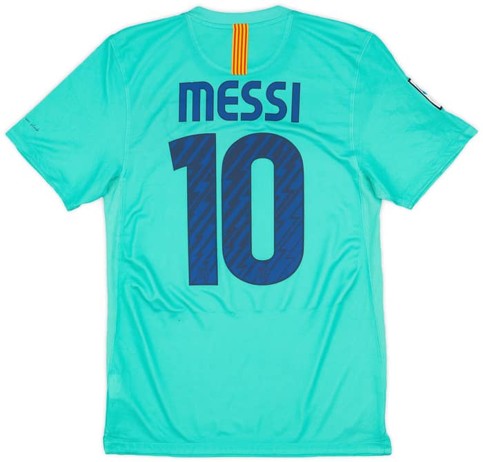 2010-11 Barcelona Away Shirt Messi #10 - 5/10 - (S)