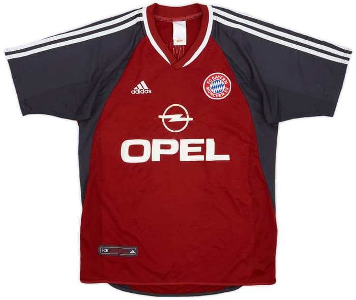 2001-02 Bayern Munich Home Shirt Elber #9 - 4/10 - (S)
