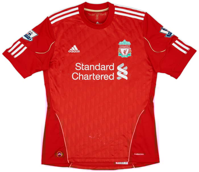 2010-12 Liverpool Home Shirt Gerrard #8 - 5/10 - (M)