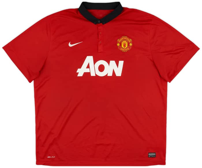 2013-14 Manchester United Home Shirt Rooney #10 - 5/10 - (3XL)