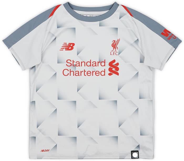 2018-19 Liverpool Third Shirt Virgil #4 - 9/10 - (4-5Y)