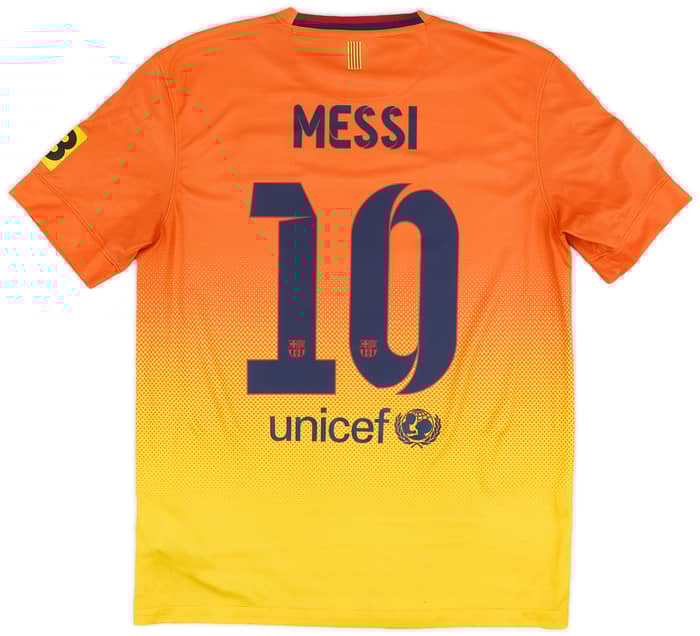 2012-13 Barcelona Away Shirt Messi #10 - 8/10 - (M)