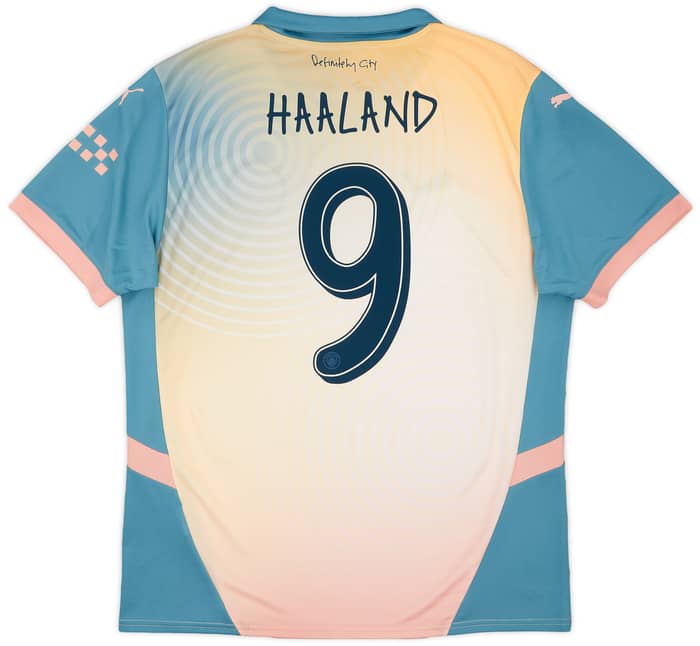 2024-25 Manchester City Fourth Shirt Haaland #9 (L)