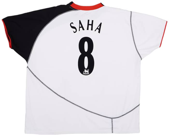 2003-05 Fulham Home Shirt Saha #8 - 6/10 - (3XL)
