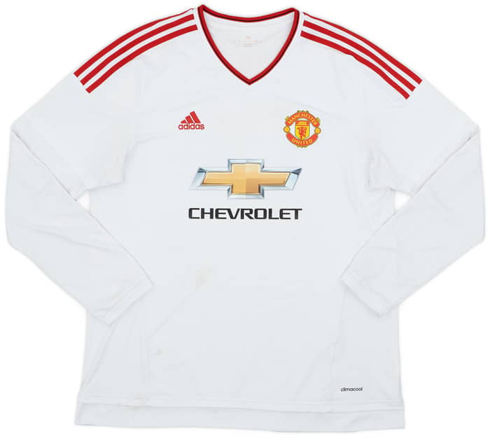 2015-16 Manchester United Away L/S Shirt Rooney #10 - 5/10 - (XL)