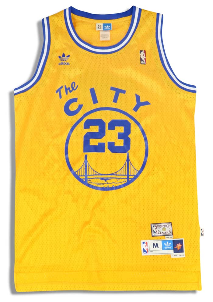 1966-67 Golden State Warriors Richardson #23 adidas Hardwood Classics Swingman Jersey (Home) M