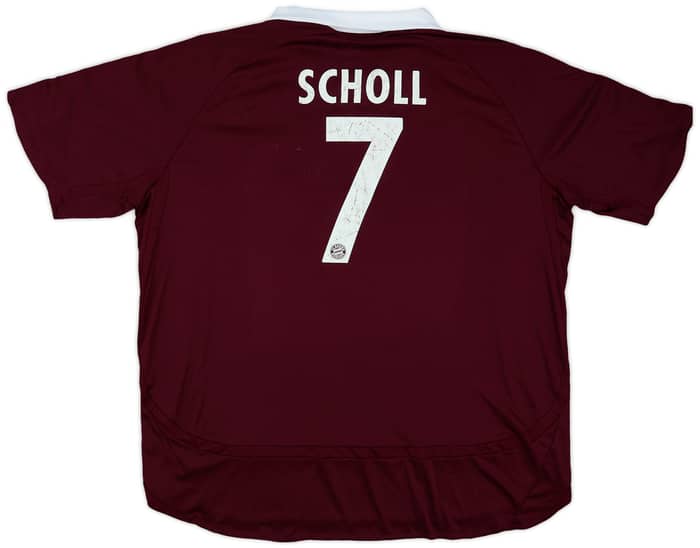 2006-07 Bayern Munich CL Shirt Scholl #7 - 4/10 - (XXL)