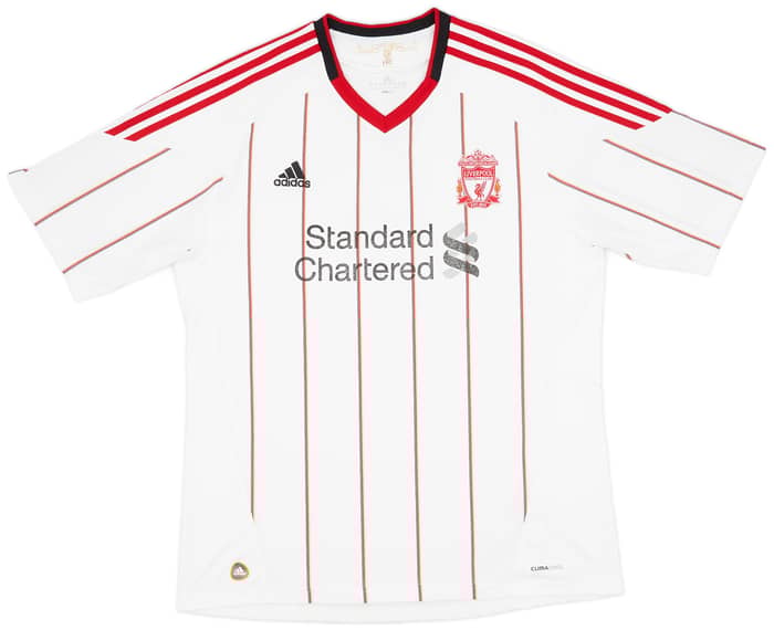 2010-11 Liverpool Away Shirt Gerrard #8 - 5/10 - (XL)