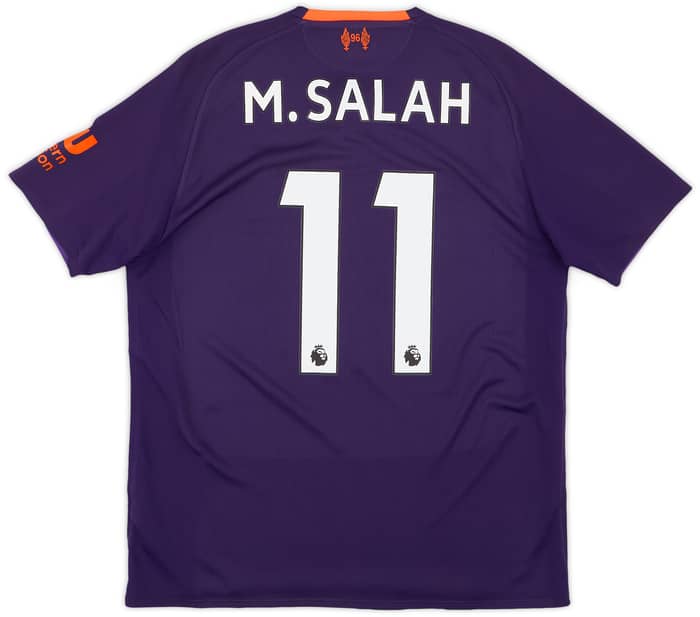 2018-19 Liverpool Away Shirt M.Salah #11 - 6/10 - (S)