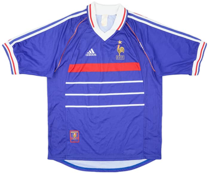 1998-00 France Home Shirt - 8/10 - (M)