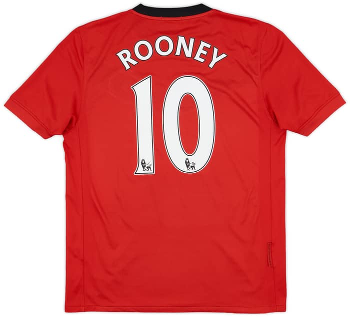 2009-10 Manchester United Home Shirt Rooney #10 - 6/10 - (M)