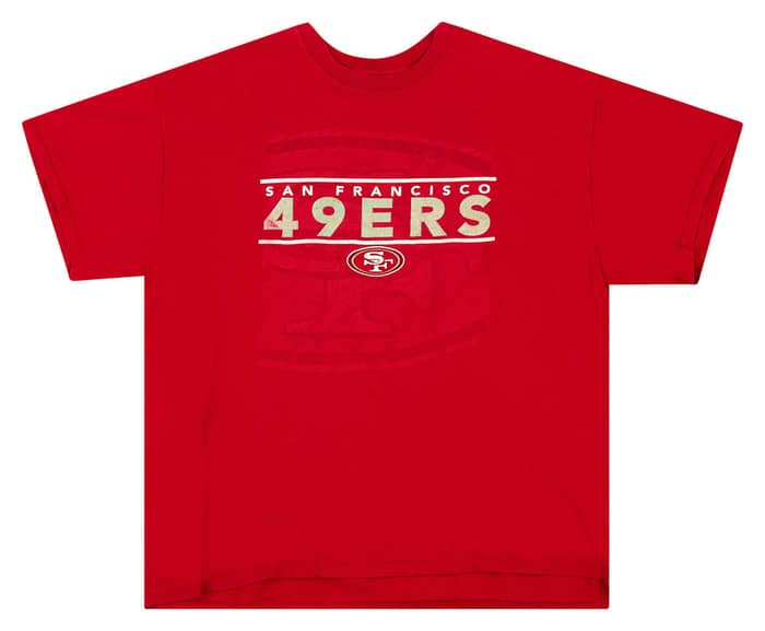 2017 San Francisco 49ers Majestic Tee XL