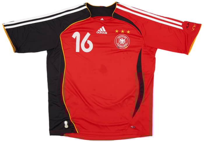 2005-07 Germany Away Shirt Lahm #16 - 5/10 - (XL.Boys)