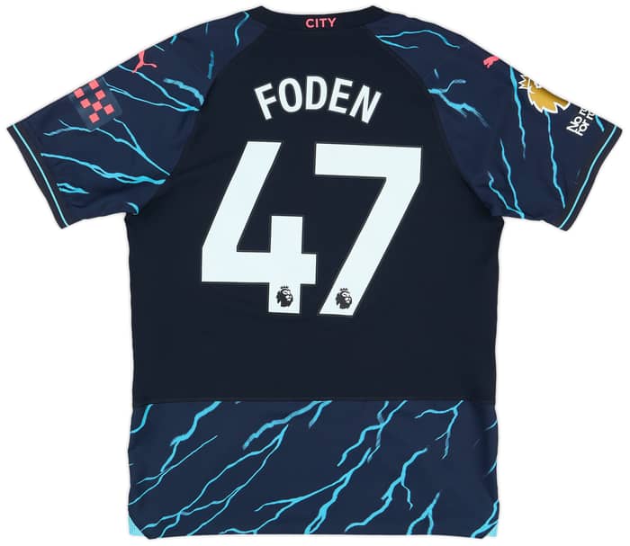 専門ショップ Third Issue Player City Manchester 2023-24 Shirt #47 Foden ウェア