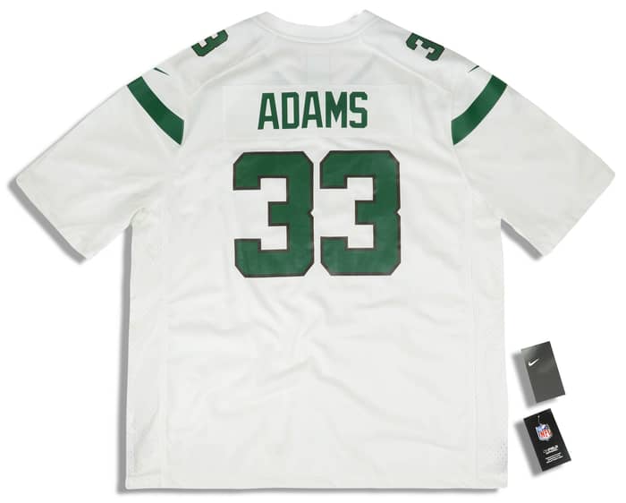 2019 New York Jets Adams #33 Nike Game Jersey (Away) L - W/Tags
