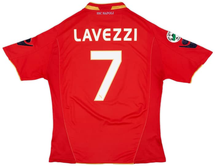 2009-10 Napoli Third Shirt Lavezzi #7 - 7/10 - (L)