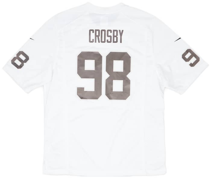2020-24 Las Vegas Raiders Crosby #98 Nike Game Away Jersey (L)