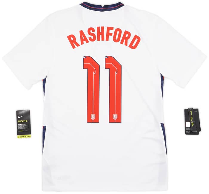 2020-22 England Home Shirt Rashford #11 (S)