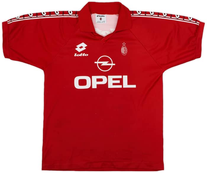 1995-96 AC Milan Lotto Training Shirt - 7/10 - (L)