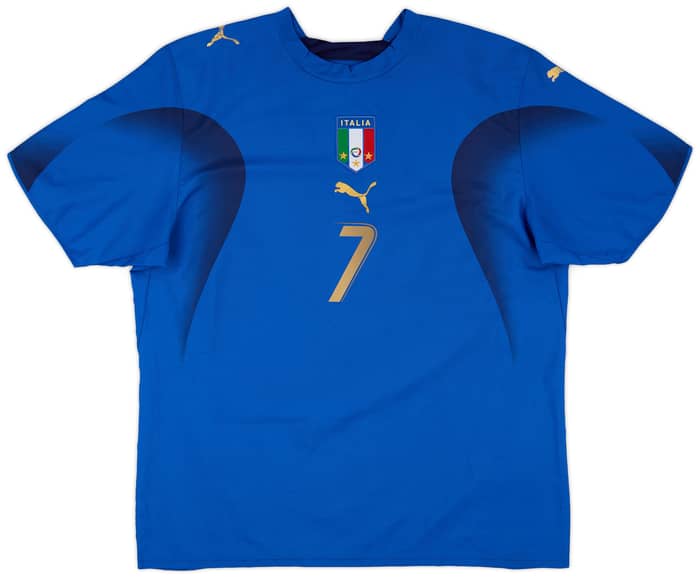 2006 Italy Home Shirt Del Piero #7 - 6/10 - (XL)