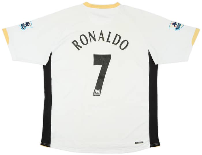 2006-08 Manchester United Away Shirt Ronaldo #7 - 5/10 - (XL)