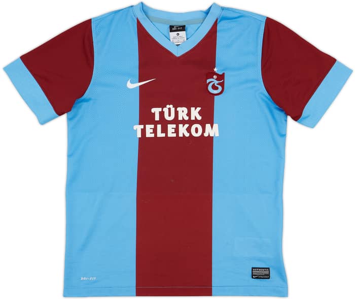 2013-14 Trabzonspor Home Shirt I. E. Kaya #61 - 6/10 - (XL.Boys)