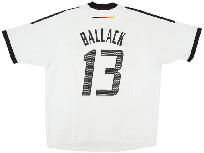 2002-04 Germany Home Shirt Ballack #13 - 5/10 - (XL)