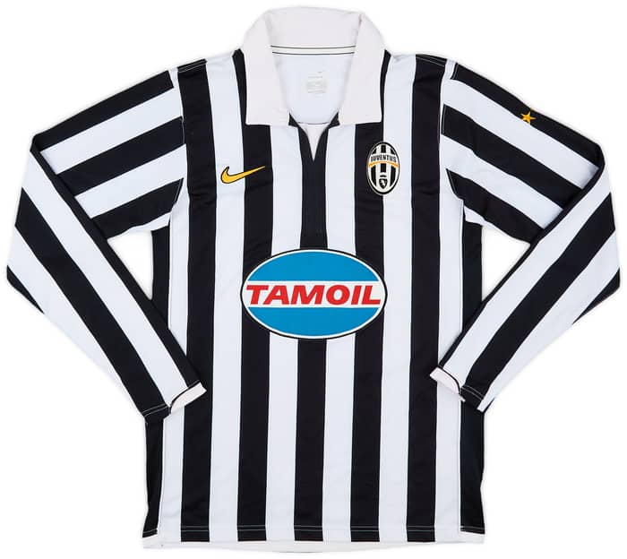 2006-07 Juventus Home L/S Shirt Del Piero #10 - 8/10 - (S)