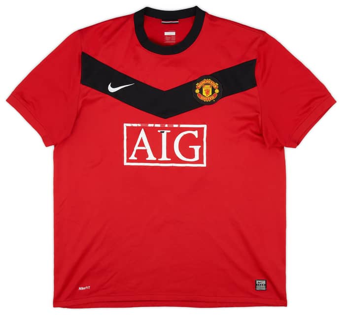 2009-10 Manchester United Home Shirt Rooney #10 - 5/10 - (XL)