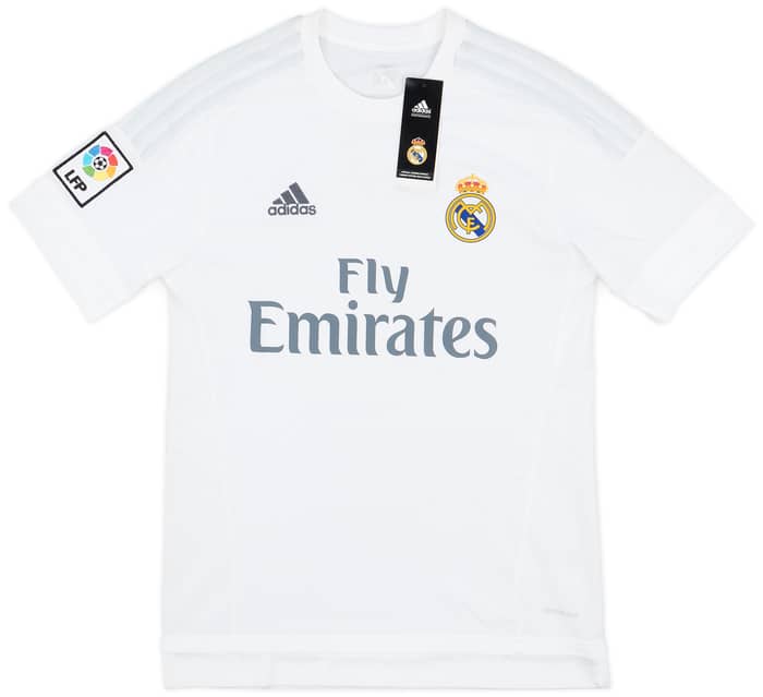 2015-16 Real Madrid Home Shirt Kroos #8 (XS)