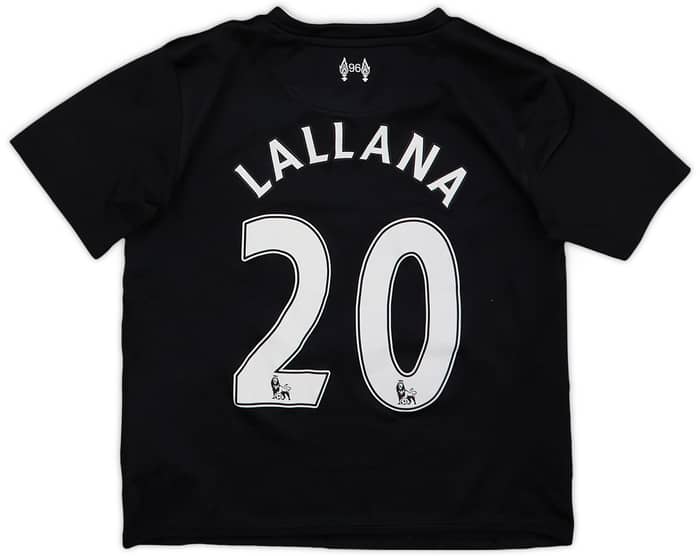 2016-17 Liverpool Away Shirt Lallana #20 - 5/10 - (4-5 Years)