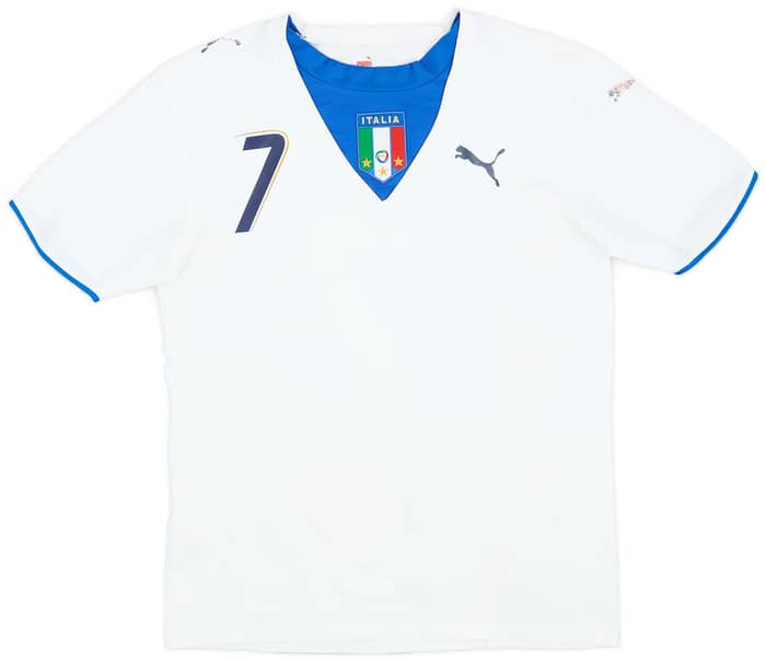 2006 Italy Away Shirt Del Piero #7 - 6/10 - (M)