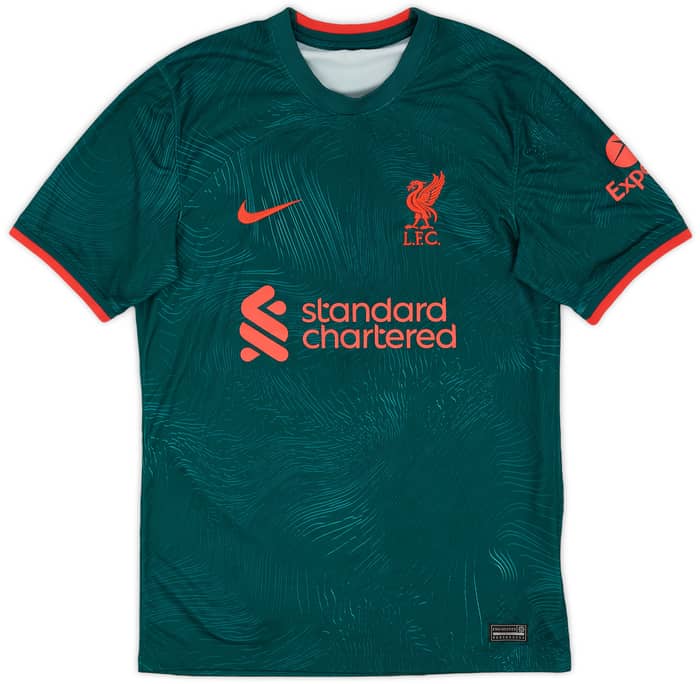 2022-23 Liverpool Third Shirt Virgil #4 - 9/10 - (S)
