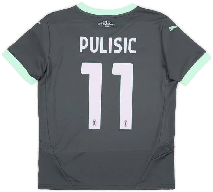 2024-25 AC Milan Third Shirt Pulisic #11 (KIDS)