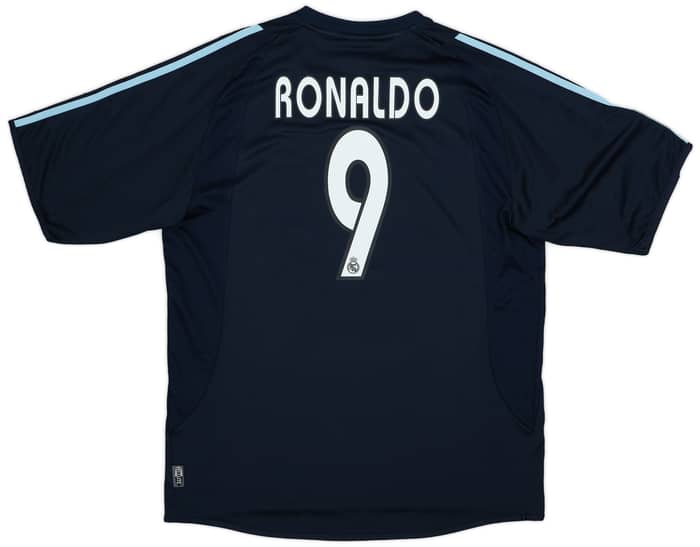 2003-04 Real Madrid Away Shirt Ronaldo #9 (L)