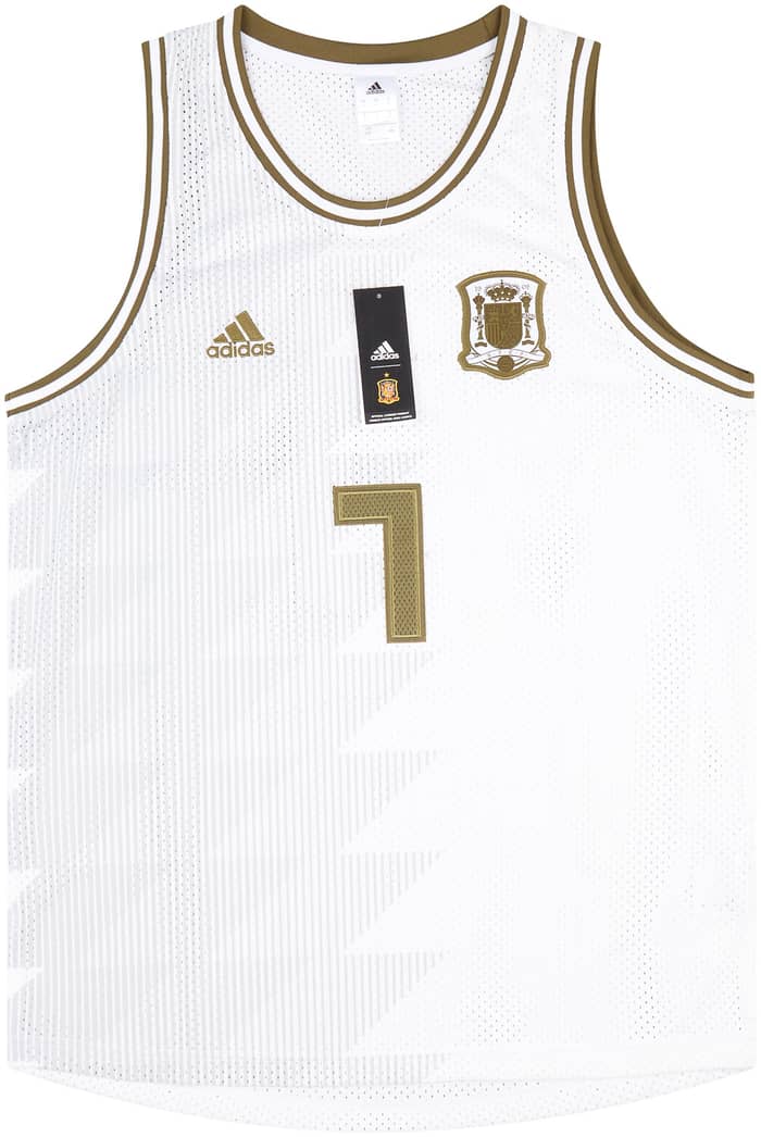 2018-19 Spain Adidas Seasonal Special Tank Top/Vest (L)