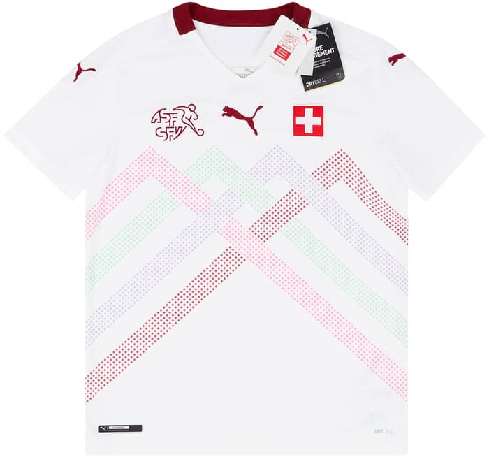 2020-21 Switzerland Away Shirt (KIDS)