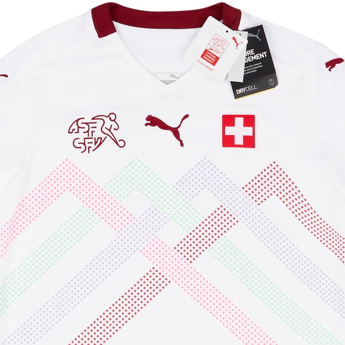 2020-21 Switzerland Away Shirt (KIDS)