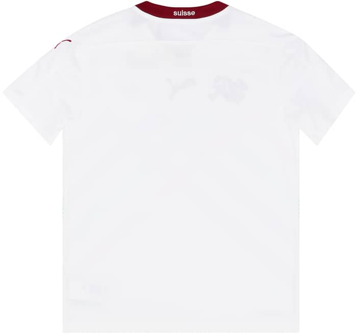 2020-21 Switzerland Away Shirt (KIDS)