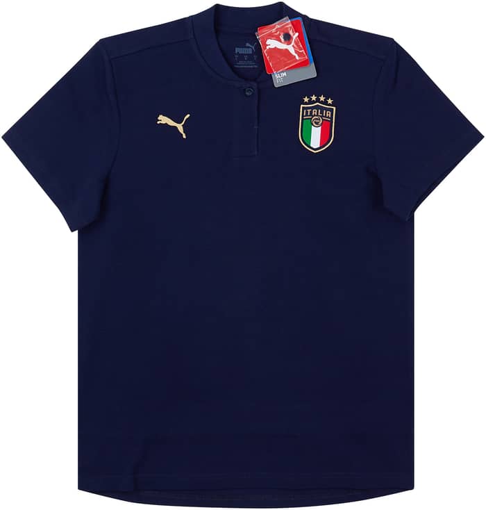 2020-21 Italy Puma Casuals Polo T-Shirt (Womens)