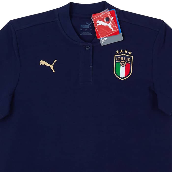 2020-21 Italy Puma Casuals Polo T-Shirt (Womens)
